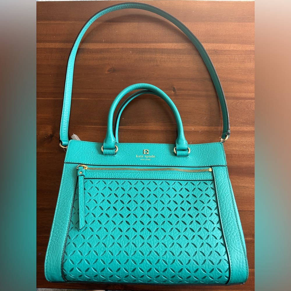 Kate Spade Perri Lane WKRU3548 Leather Satchel